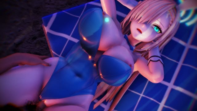 Blue Archive - Asuna Sideways Lewd FRAGGY — photo 2