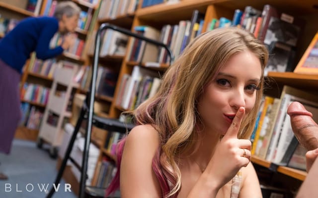 Perfect Blowjob with Haley Reed BlowVR — photo 2