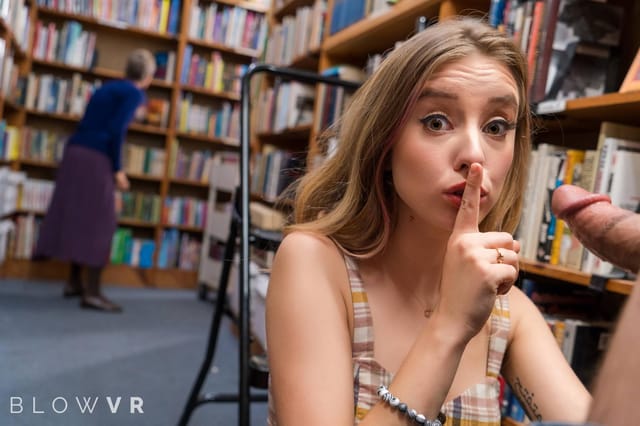 Perfect Blowjob with Haley Reed BlowVR — photo 7