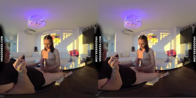 Pretty Teen Rosalina Blowjob Lucky Camera Guy Titjob Sucking Licking Titty Cum VRgoddess — photo 5