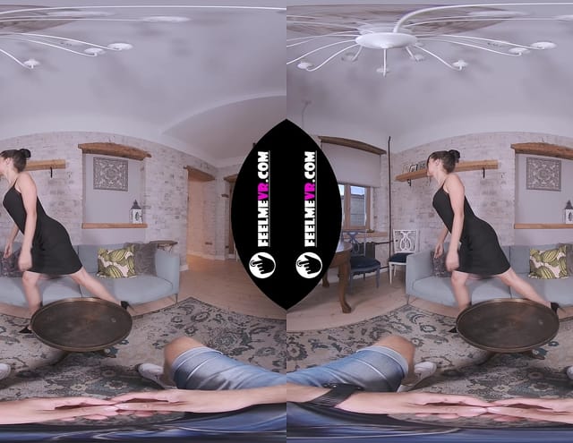 180VR lapdance With Super Sexy Brunette Francheska FeelmeVR — photo 8