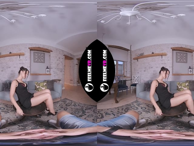 180VR lapdance With Super Sexy Brunette Francheska FeelmeVR — photo 6