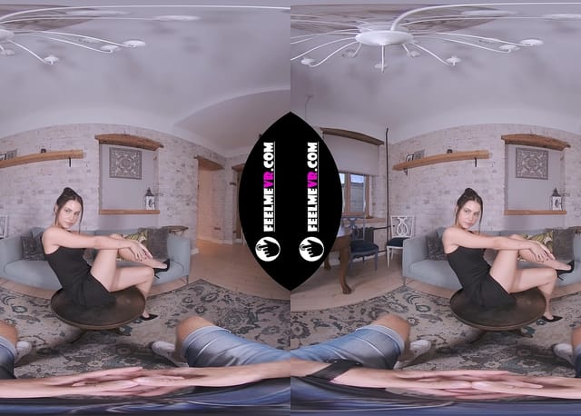 180VR lapdance With Super Sexy Brunette Francheska FeelmeVR — photo 4