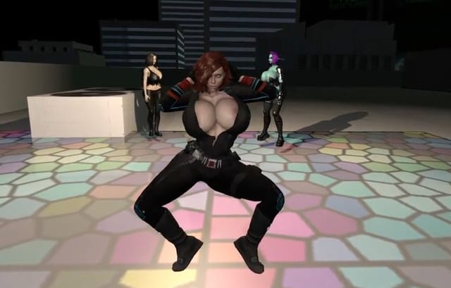 Widow Fight Training (XXX Parody) Raging Simian — photo 4