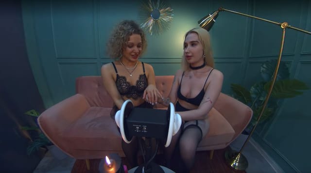 Vortex Project — Vortex Project: ASMR. Two Girls Will Purr in Your Ears virtual reality porn — photo 6