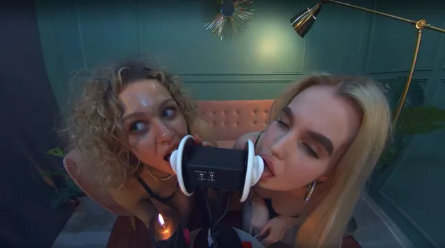 Vortex Project ASMR. Two Girls Will Purr in Your Ears Dreamcam — photo 10
