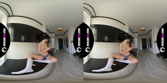 Natasha Says Good Morning Darling Plays With Her Naked Body 180VR FeelmeVR — photo 18