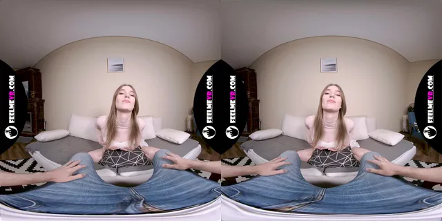 Virtual Reality Striptease With New Sexy Long Legs Model Mary Moon VR porn — photo 8