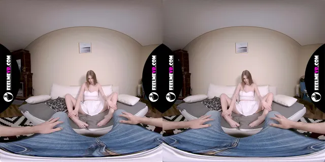 Virtual Reality Striptease With New Sexy Long Legs Model Mary Moon VR porn — photo 6
