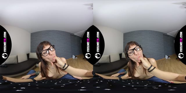 Dasha Teen Style Nude Lapdance 3D VR180 FeelmeVR — photo 10