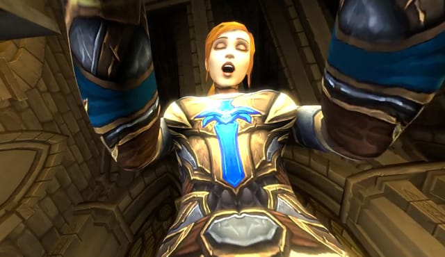 [Trans] WoW Paladin throatfucks you — photo 3