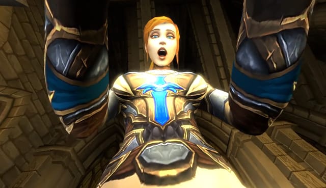 [Trans] WoW Paladin throatfucks you — photo 1