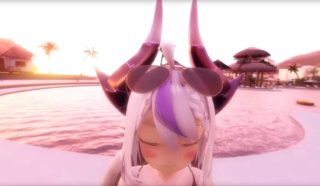 Hololive - Darkness La + Oily ThighJob (A XXX Parody) VR porn — photo 6