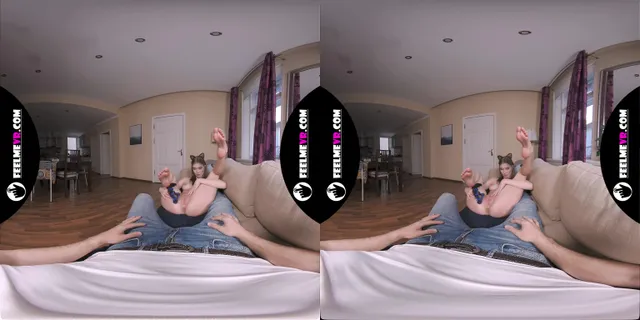 Virtual Reality Horny Babe Mary Moon Lap Dance VR porn — photo 1