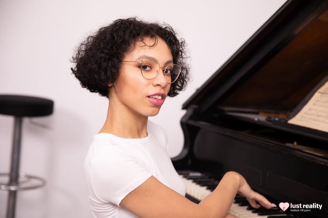 Gina likes to play flute better than piano LustReality — photo 3