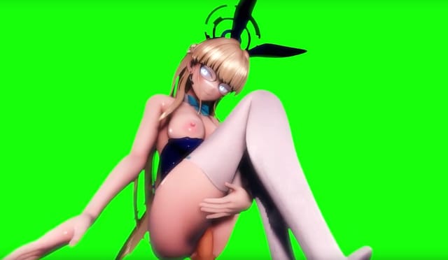 Blue Archive - Toki Sideways Sex (PassThrough Version) (A XXX Parody) VR porn — photo 1