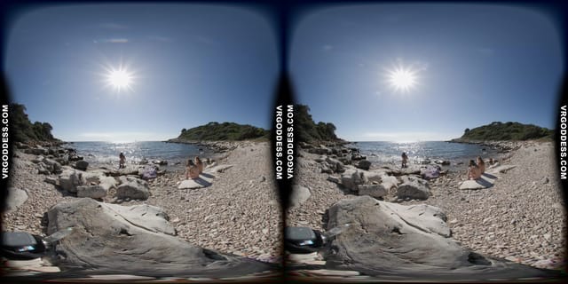 Kayaking And Hiking Nude On An Abandoned Italian Island On Vacation With Kristina Emmux Rebeka Ruby VRgoddess — photo 9