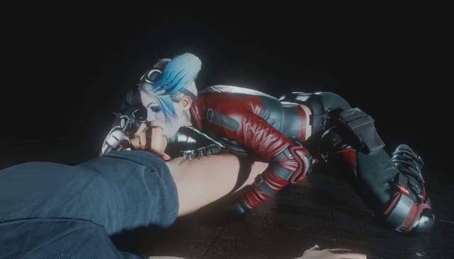 Double Blowjob with Harley Quinn and Catwoman (DC comics parody) — photo 2
