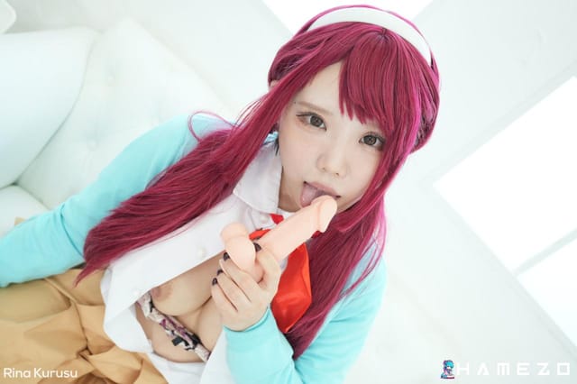 Bubble-Butt Hottie Rina Kurusu Pleasures Her Fuzzy Pussy Riina Kurusu Hamezo — photo 5