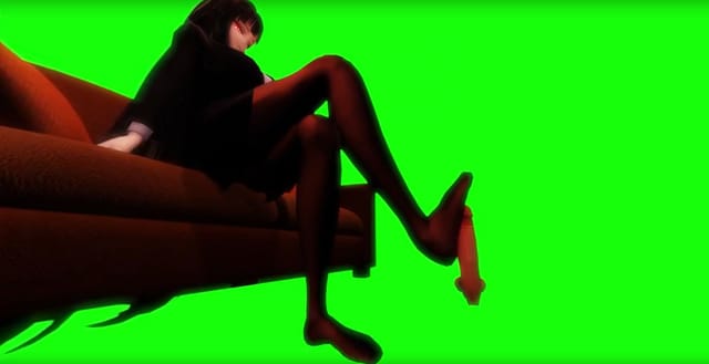 Blue Archive – Rio Footjob With Nylons - PassThrough Lewd FRAGGY — photo 4