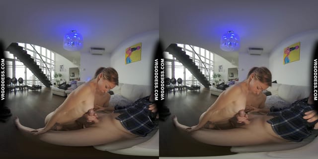 Rebeka Ruby And Bleika Give Lucky Cameraman Double Blowjob Between The Scenes Loves Cumplay MouthCum VRgoddess — photo 6
