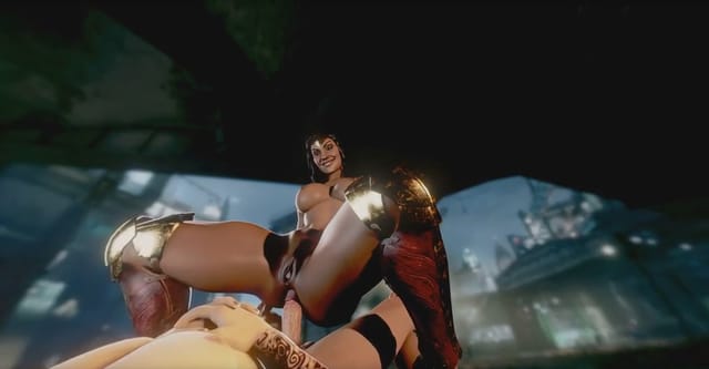 Amazon Ride - Wonder Woman wiggling her backdoor at your tip (A XXX Parody) VR porn — photo 3