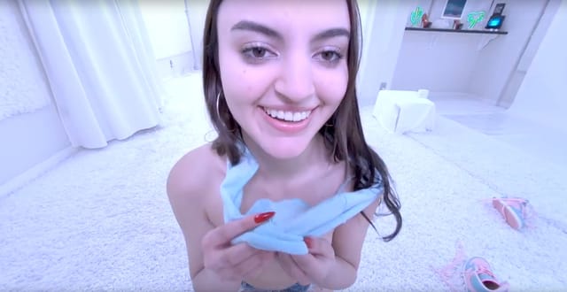 Super Hot New Teen Brunette Strips For You Julia James NewPornStarlets — photo 1
