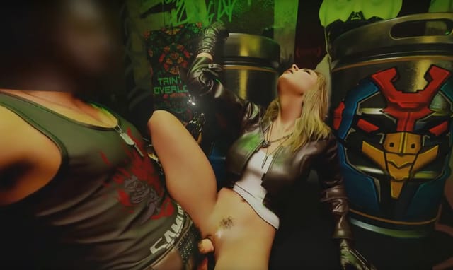 Alt Cunningham doing it at the backroom of Afterlife [Cyberpunk 2077] — photo 2