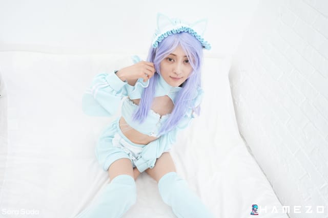 Sora Suda Is Already Back And She’s Horny For Cosplay Masturbation Hamezo — photo 44