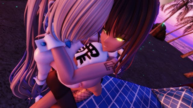 Blue Archive - Asuna & Karin Sharing Is Caring (A XXX Parody) VR porn — photo 1