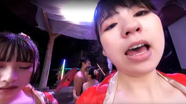 Open-Air Bath Where Big-Tits Girls Offer Superb Service Vol.2 – Part 4 SODHarem — photo 4