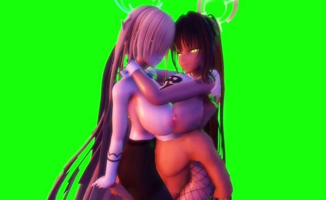 Blue Archive – Asuna &amp; Karin Sharing Is Caring - PassThrough — photo 4