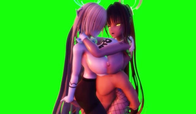 Blue Archive – Asuna &amp; Karin Sharing Is Caring - PassThrough — photo 2