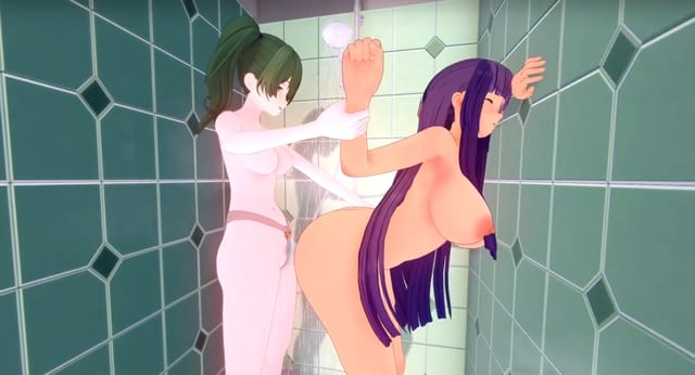 Frieren - Fern Shower Fucked (A XXX Parody) VR porn — photo 2