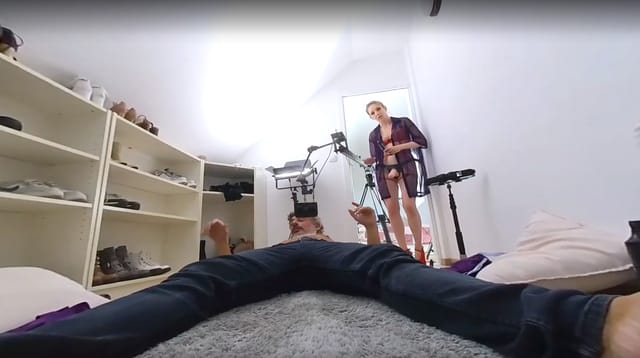 Mistress Savages Wants Your Cock Voyeur II Carolina Savage perVRt — photo 6