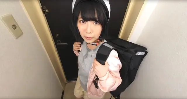 Lucky Pervert Delivery Man - A Slightly Perverted College Girl P1 SOD Create (1) — photo 5