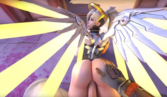 Overwatch Mercy POV Prone Bone (A XXX Parody) VR porn — photo 2