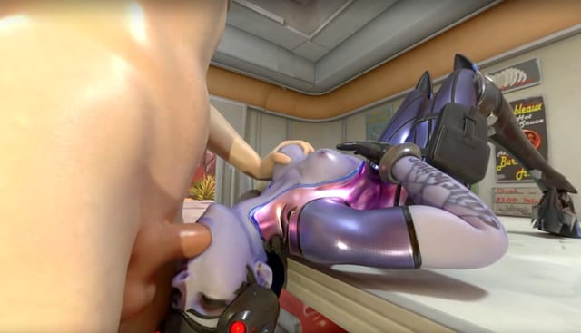 Widowmaker Facefuck (A XXX Parody) VR porn — photo 2